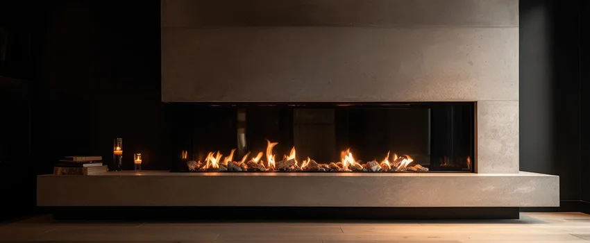 Gas Fireplace Ember Bed Design Services in Markham, Ontario