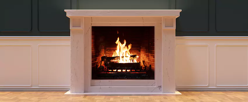 Open Flame Wood-Burning Fireplace Installation Services in Markham, Ontario