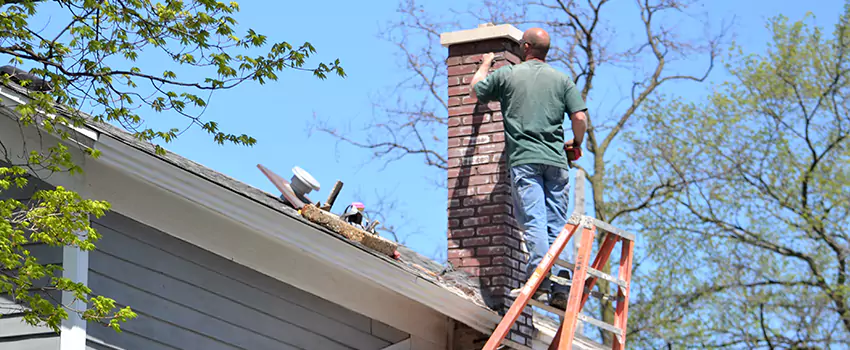 Vinyl and PVC Chimney Flashing Installation in Markham, ON